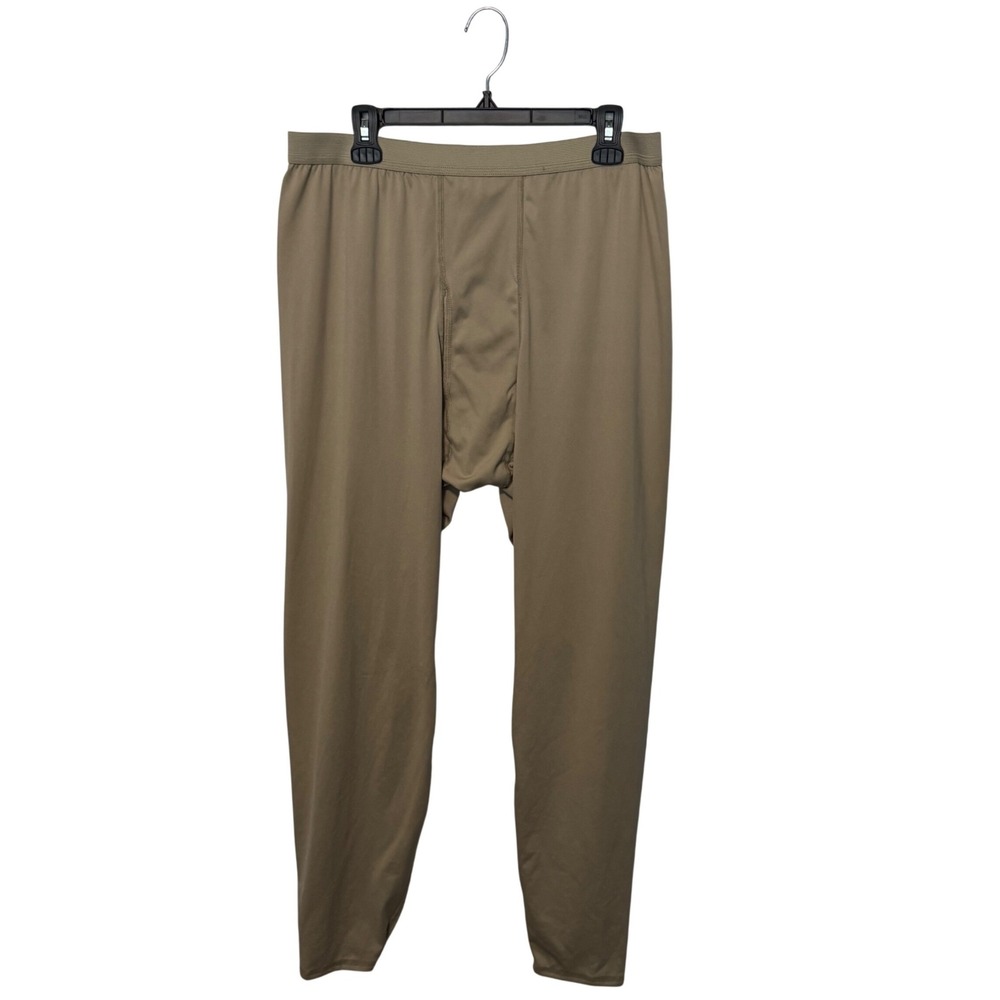 Peckham Gen III Polartec Drawers Bottoms Mens XL Long Tan Base Layer Lightweight